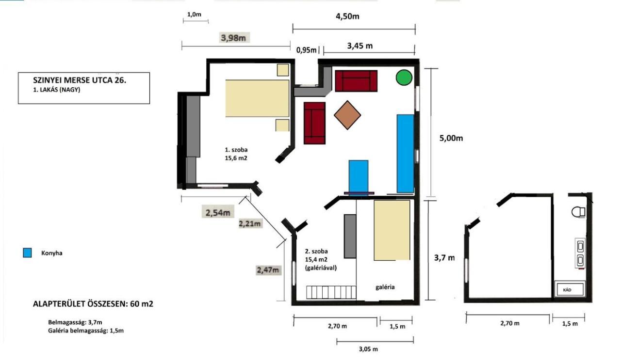 بودابست Carina Family Apartment Downtown المظهر الخارجي الصورة